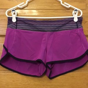 lululemon Speed Short size 8